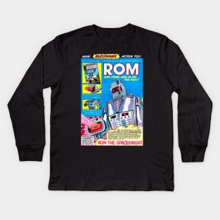 rom spaceknight Kids Long Sleeve T-Shirt